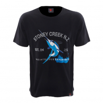 Stoney Creek Marlin Mens T-Shirt Black S