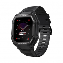 Kospet Rock Smartwatch with Heart Rate Monitor Black