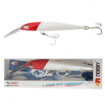NOEBY NBL Floating Trolling Minnow Lure 225mm Red Head