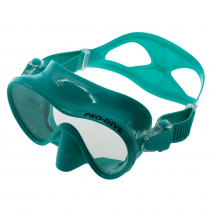 Pro-Dive Touch Frameless Dive Mask Turquoise