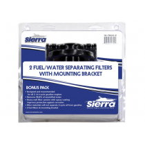 Sierra 18-7852-2 1/4inch Aluminum Marine Fuel Water Separator Kit for Johnson/Evinrude Outboard Motor