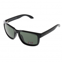 Dirty Dog Coerce Polarised Sunglasses Gradient Green with Shiny Black Frame
