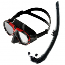 Buy Seac Fox Sea Harvester Spearfishing Mask and Snorkel Set Black