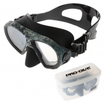 Pro-Dive Provider Dive Mask Black Camo