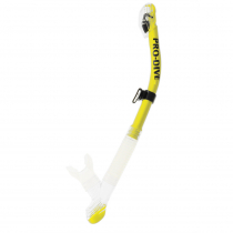 Pro-Dive Touch Dry-Top Premium Snorkel Yellow