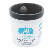 Toadfish Anchor Non-Tipping Cup Holder White