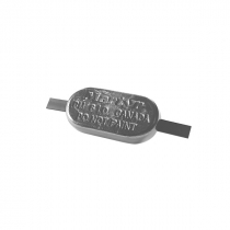 Martyr Anodes Oval Anode with Strap 250X125X35mm