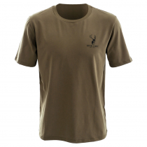 Hunters Element Croaker Mens T-Shirt Khaki L