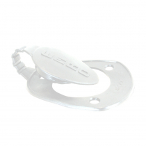 Emro Rod Holder Cap White Flush