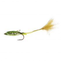 Manic Tackle Project Ultra Damsel Nymph Fly Olive #14