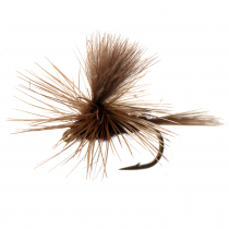 Manic Tackle Project Possum Dun Brown Dry Fly #12