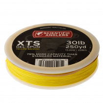 Scientific Anglers XTS Gel Spun Fly Line Backing Yellow 30lb 250yd