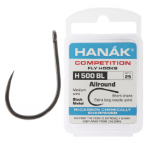 HANAK Competition H500BL Barbless Fly Hook Qty 25