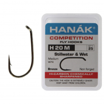 HANAK Competition H20M Barbed Hook #14 Qty 25