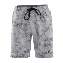 Black Shag Quick-Dry Stretch Mens Board Shorts Grey Camo 38in