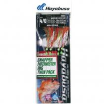 Hayabusa Snapper Flasher Rig Twin Pack
