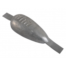 DLM Zinc Anode Block with Galvanised Strap 165x77x43mm