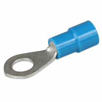 Hella Marine Eye Crimp Terminal Blue for 4mm Cables