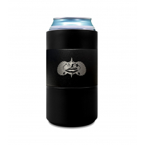 Toadfish Non-Tipping Can Coozie Black