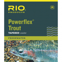 RIO Powerflex Knotless Tapered Leader 9ft 6X 3.4lb
