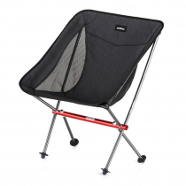Naturehike YL05 Portable Folding Moon Camping Chair Black