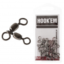 Hook'em Premium 3-Way Crane Swivels