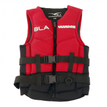BLA Wakemaster Neoprene Level 50 PFD Life Vest Red/Black Adult Small-Medium