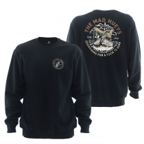 The Mad Hueys Searching For A Fk To Give Crew Fleece Jersey Black