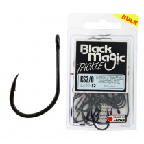 Black Magic KS Extra Strong Hooks Bulk Pack 3/0 Qty 52