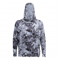 Black Shag UPF50+ Fishing Hoodie Ocean Grey