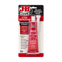 J-B Weld Hi Temp Red Silicone - Gasket Maker 300ml