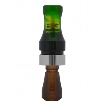 Buck Gardner Double Nasty Double Reed Polycarbonate Duck Call Green/Smoke