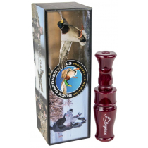 Buck Gardner Slimpiece Double Reed Acrylic Duck Call Cherry