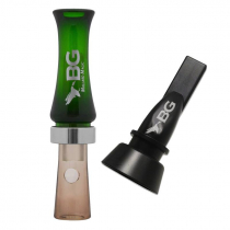 Buck Gardner The Finisher Polycarbonate Duck Call Combo Pack Green/Smoke