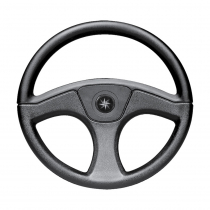 Luisi Steering Wheel - Ace Three Spoke PVC Black