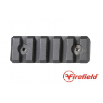 Firefield Edge Series Keymod Rail Section 2in Black
