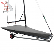 Oceansouth 29ER Boat Deck Cover with Mast