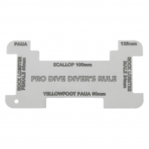 Pro-Dive Plastic Cray and Shellfish Measure - NZ Made