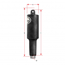 Lenco Trim Tab Actuator 12v 100 H/D 7.9mm