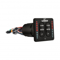 Lenco LED Integrated Switch Kit 12/24v Single and Dual Actuator Systems Single