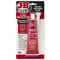 J-B Weld Red High Temp RTV Silicone Gasket Maker and Sealant