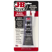 J-B Weld Black RTV Silicone Gasket Maker and Sealant