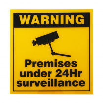 Surveillance Warning Sign 300 x 300mm