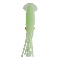 ManTackle Lumo Squid Green Glow 11.5cm