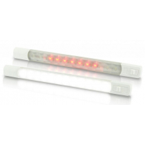 Hella Marine LED Surface Mount Dual Colour Strip Lamp with Switch