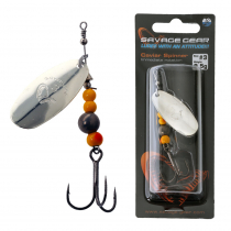 Savage Gear Caviar Spinner Lure No.3 9.5g Qty 1 Silver