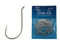 Jarvis Walker Nickel Suicide Hooks 6/0 Qty 8