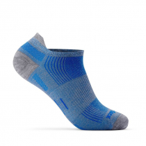 Wrightsock Eco Run Tab Socks Grey/Blue