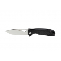 Honey Badger D2 Steel Flipper Pocket Knife M Black