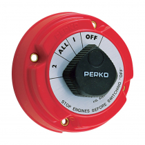 Perko Battery Selector Switch 4-Position Lockable 250A